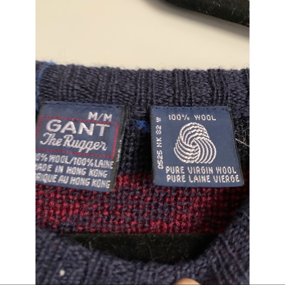 GANT THE RUGGER vintage wool sweater - Picture 3 of 4